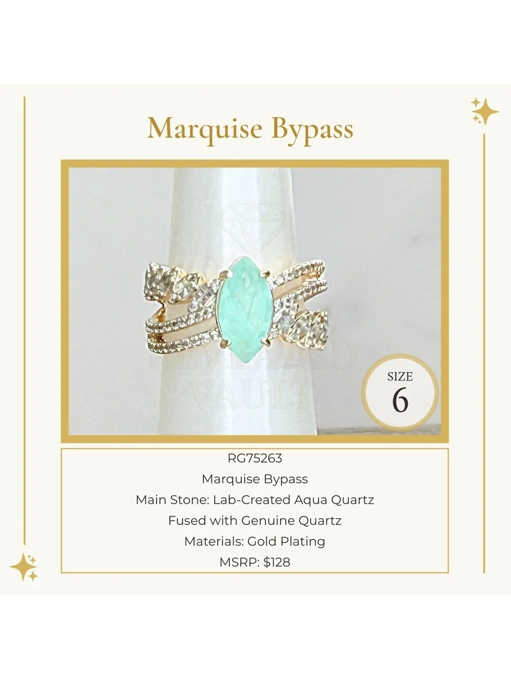 Marquise Bypass - Size 6 - OG